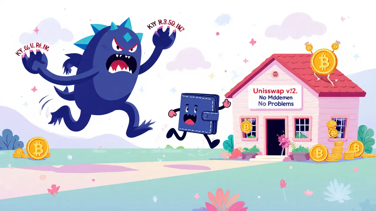 Wallet running from centralized exchange to safe Uniswap v2 on Base house