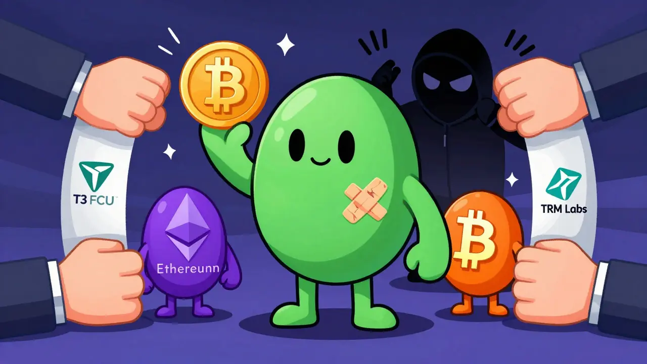 TRON blockchain blocked by public-private partnership against crime