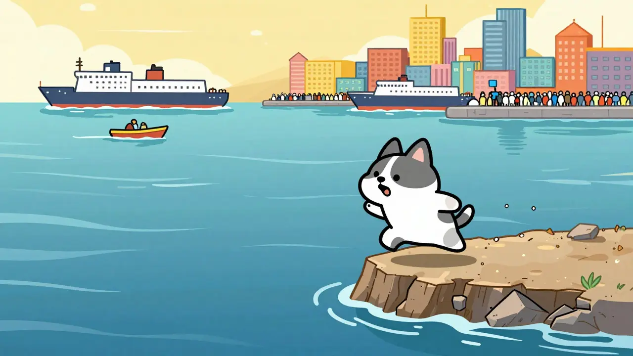 Illustration showing low liquidity risk for SUPER DOGE token investors